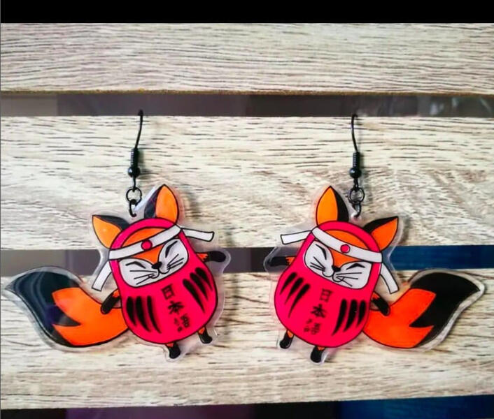 Pendientes de Daruki chan