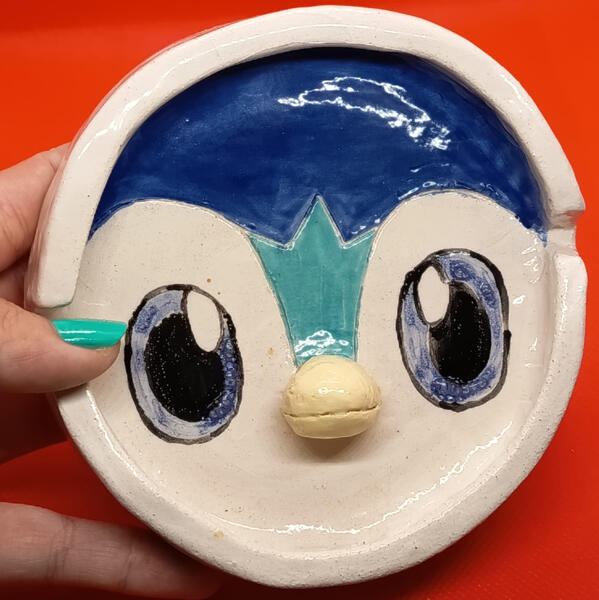 Cenicero cerámica piplup