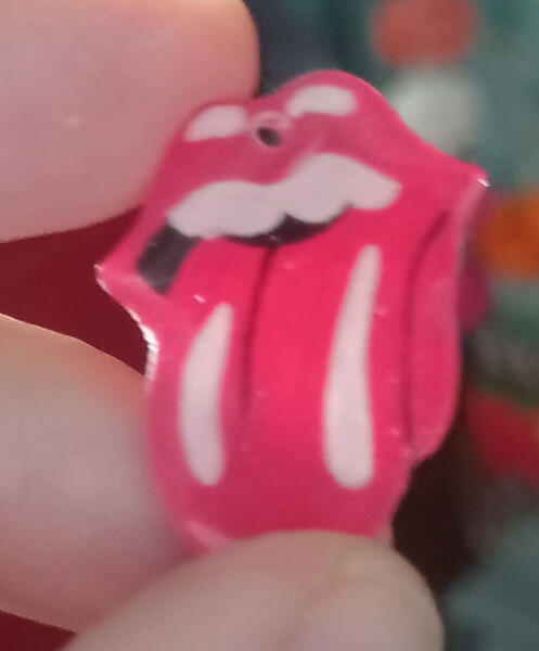 Colgante para pendiente de The rolling stones