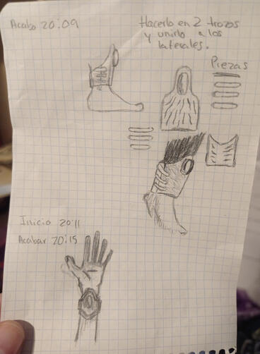 Primeros bocetos de vestuario 1