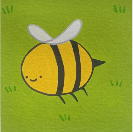 Práctica de gouache Hora de aventuras